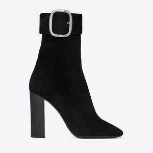 Saint Laurent Suede Joplin Boot - 39.5